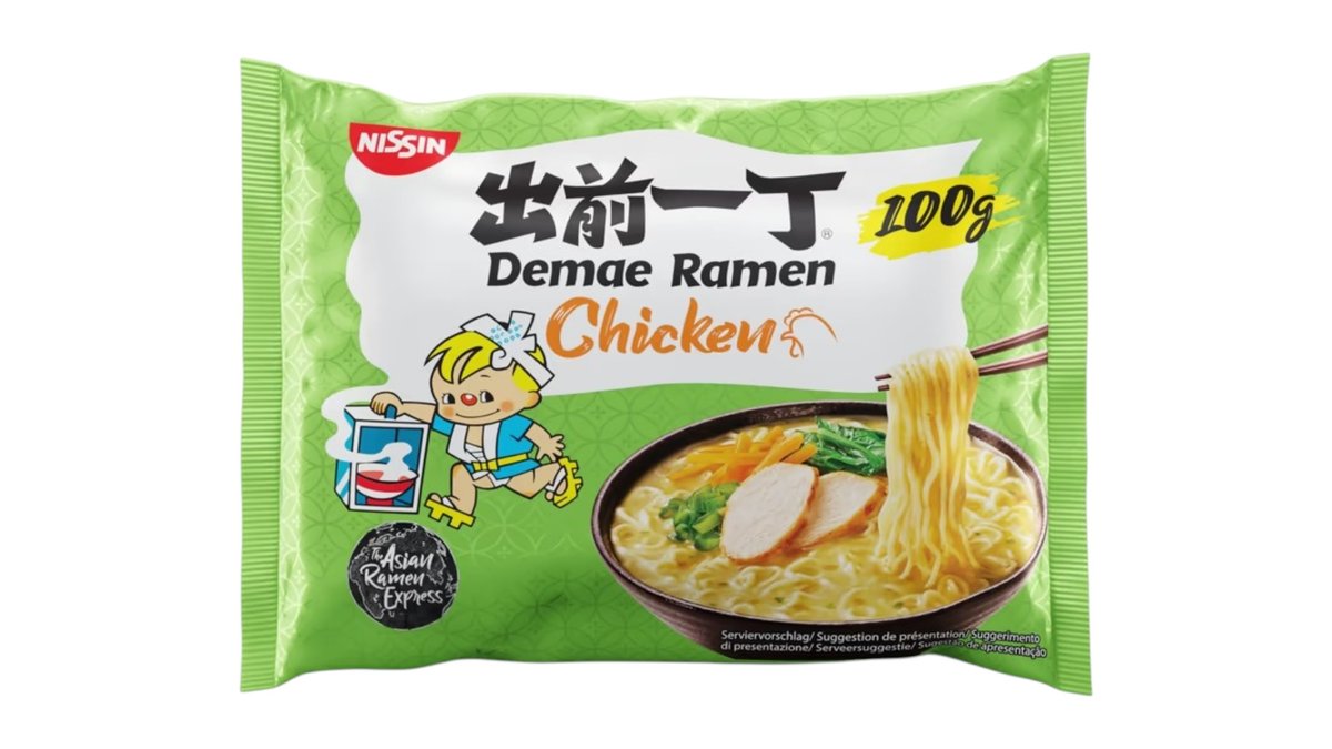Nissin Demae ramen kuracie, 100 g