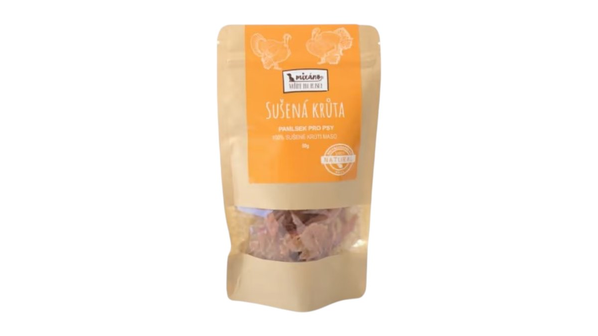 Sušená morka pre psa, 50 g
