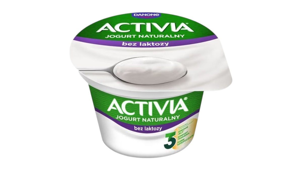 Activia jogurt biely, bezlaktózový, 165 g