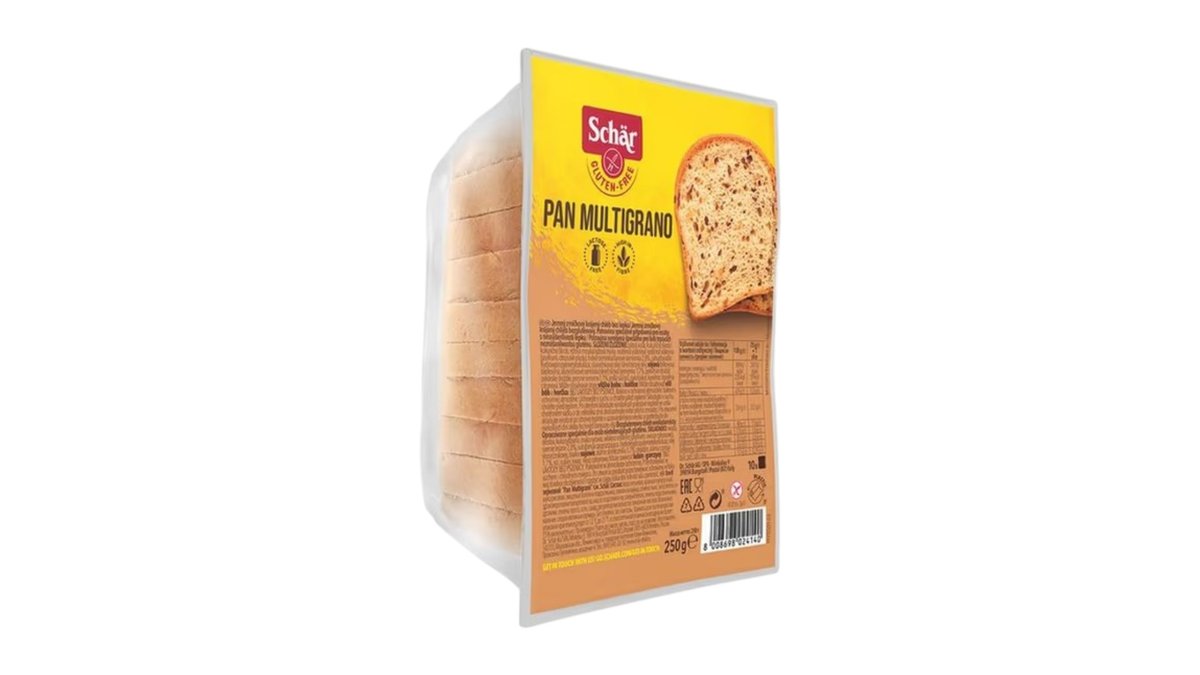 Schär Pan multigrano, biely zrniečkový chlieb plátkový, 250 g
