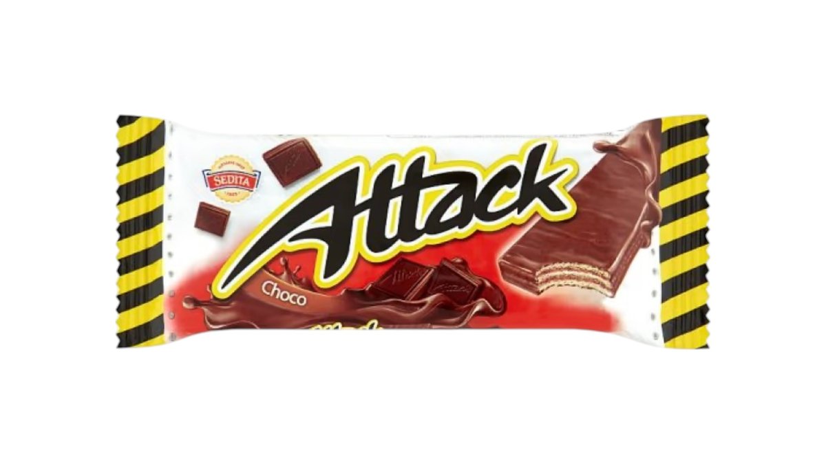 ** Sedita Attack, oblátky čokoládové, 30 g