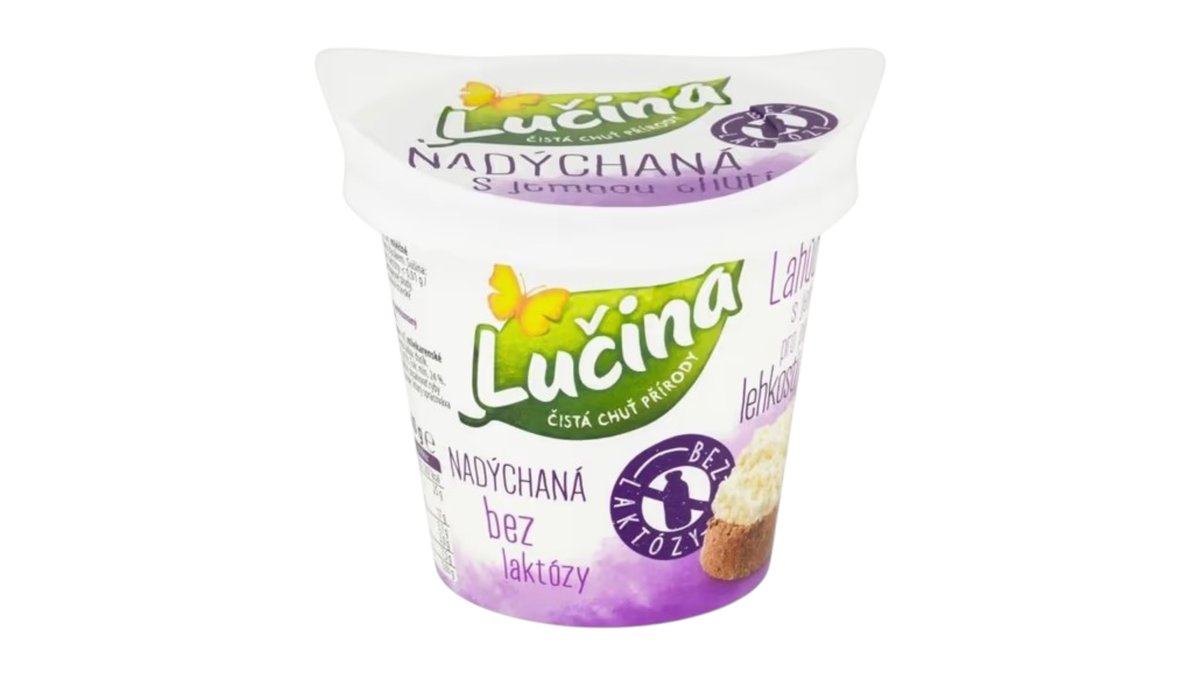 Lučina Nadýchaná bez laktózy, 140 g