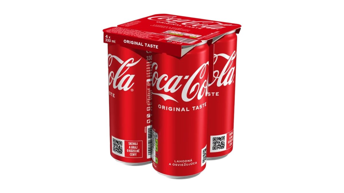 Coca-Cola, 4 x 330 ml