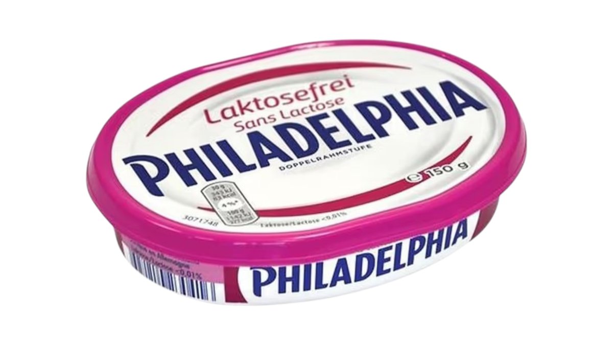 Philadelphia mäkký syr bez laktózy, 150 g