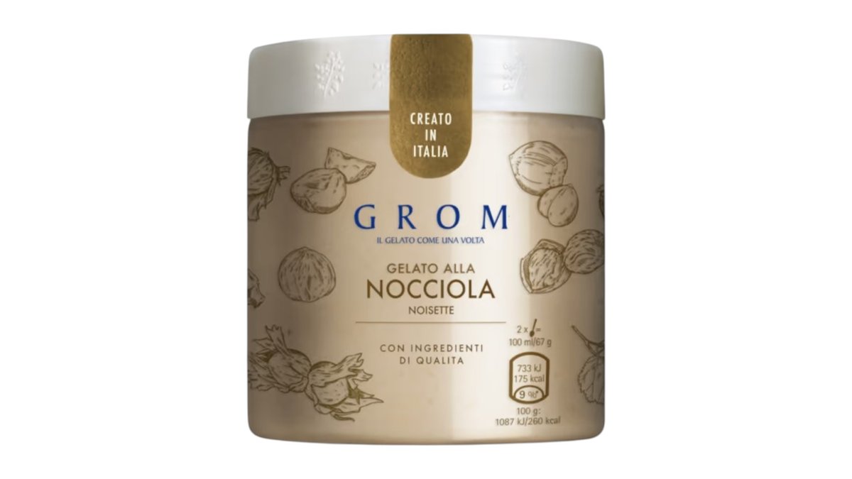 Grom Lieskový orech, 460 ml