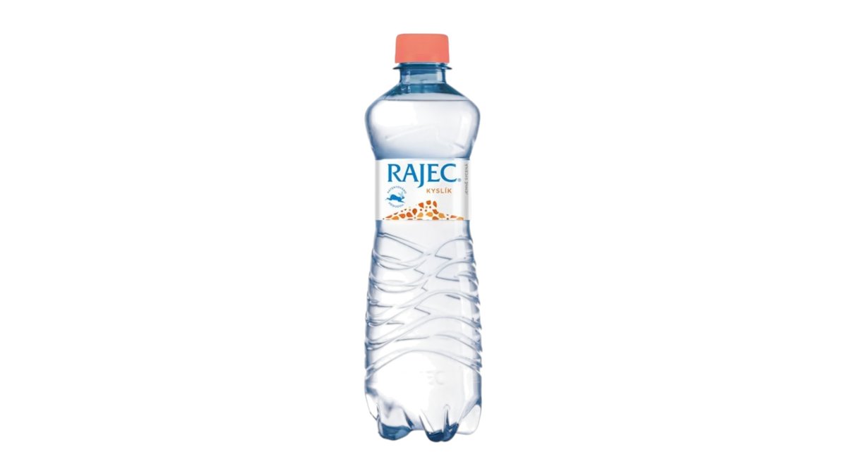 Rajec Pramenitá voda Kyslík jemne sýtený, 750 ml