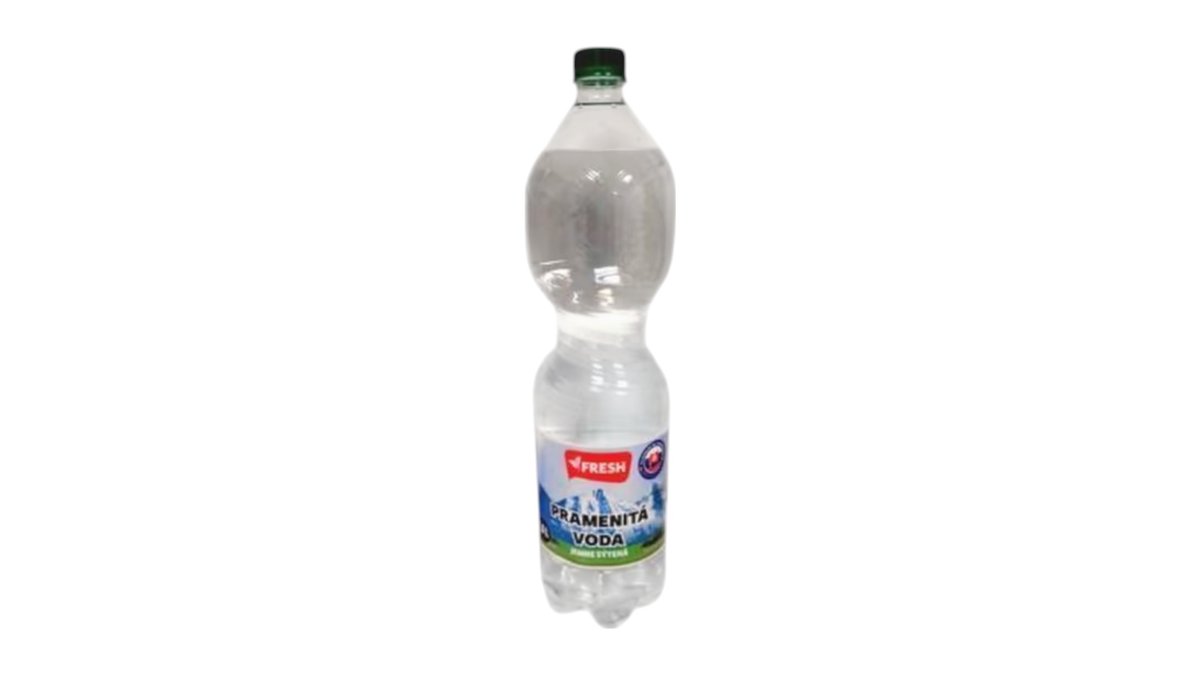 Fresh Pramenitá voda jemne sýtená, 1,5 l