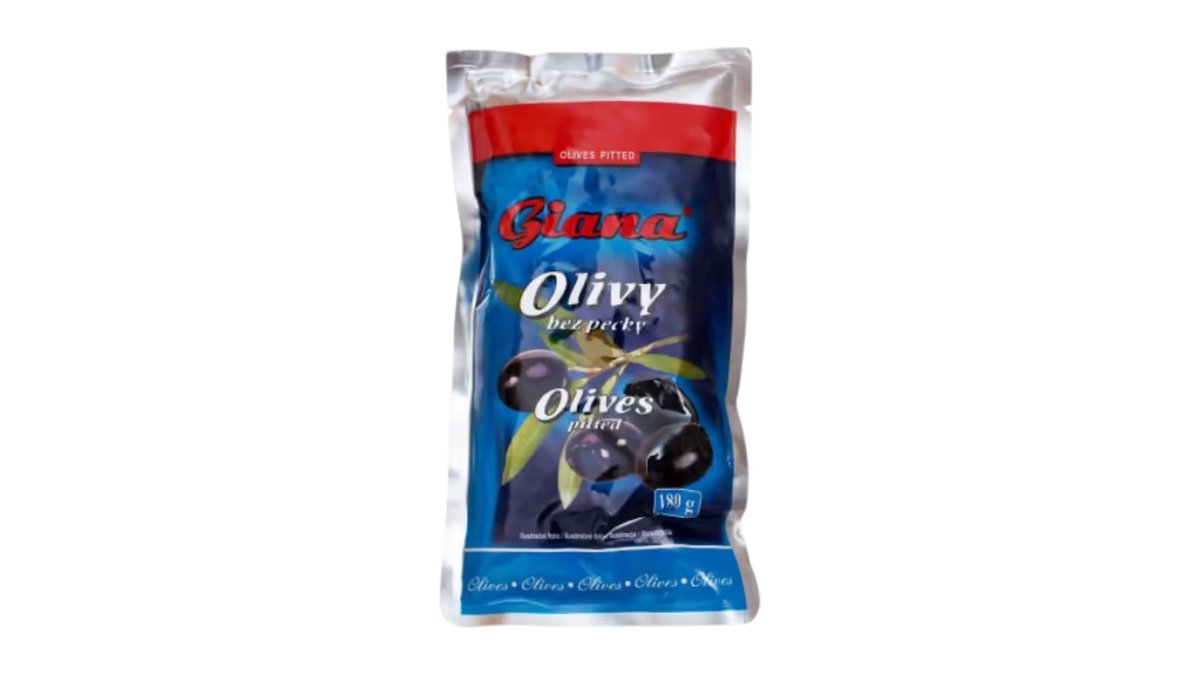 Giana Olivy čierne bez kôstky 180 g