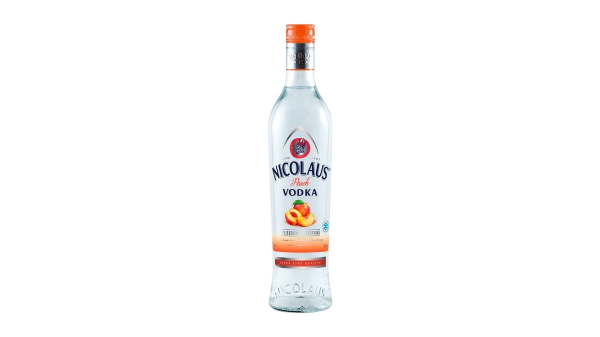 Nicolaus Vodka peach 38%, 0,7 l