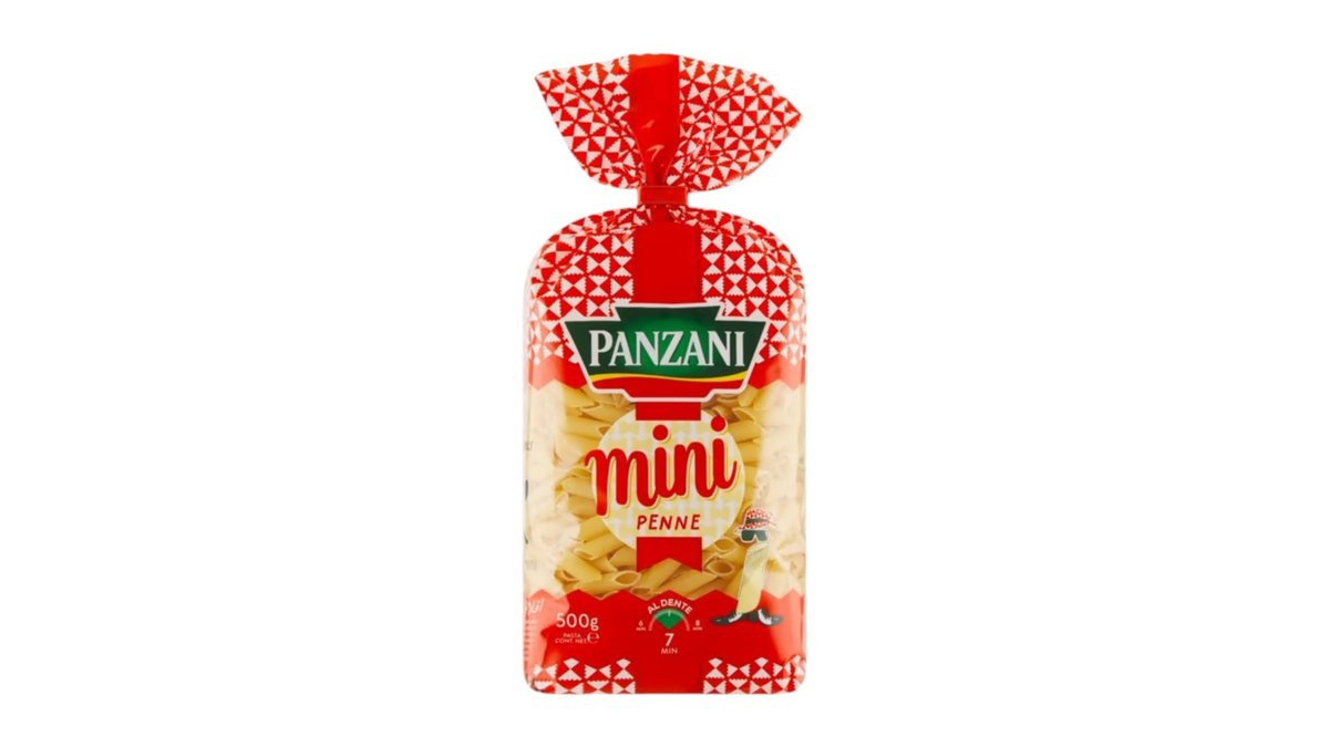 Panzani Mini Penne cestoviny semolinové sušené, 500 g