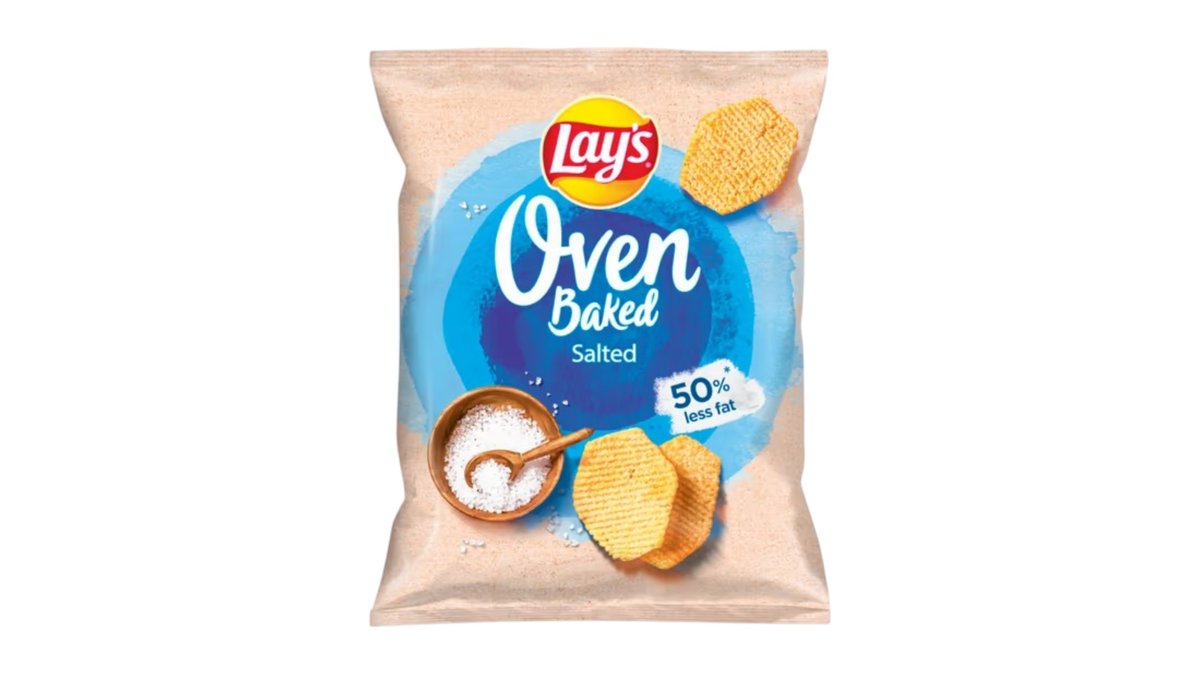 Lay's Oven baked chipsy solené, 55 g