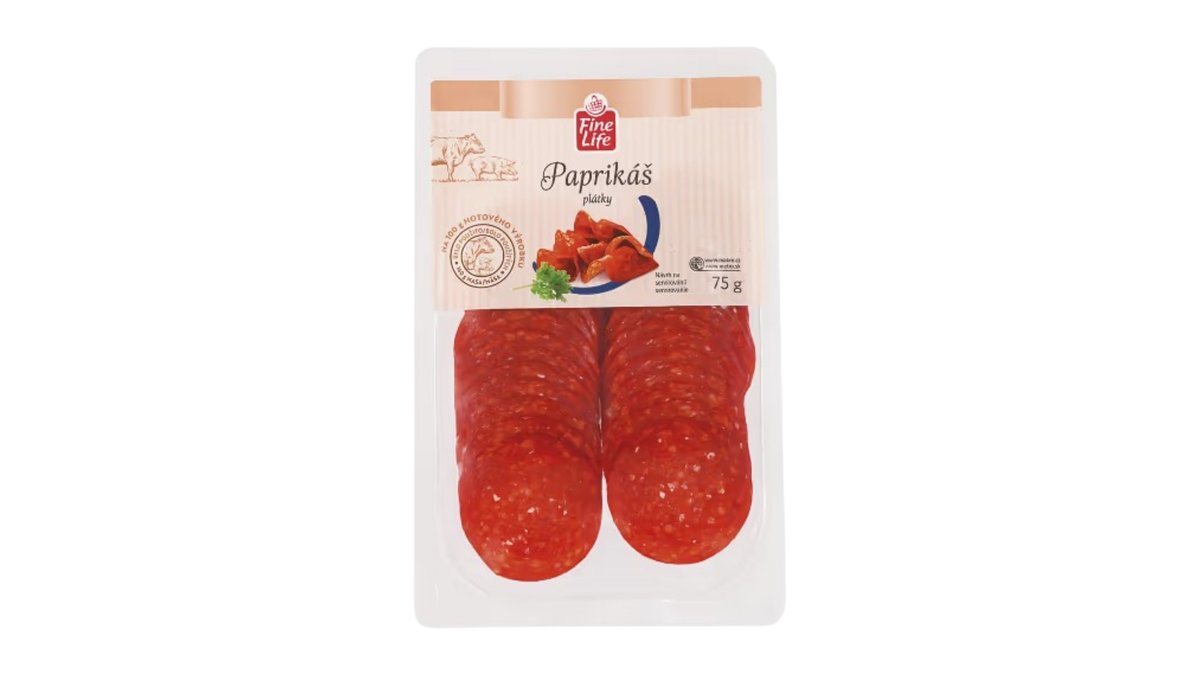 Fine Life Paprikáš plátky, 75 g