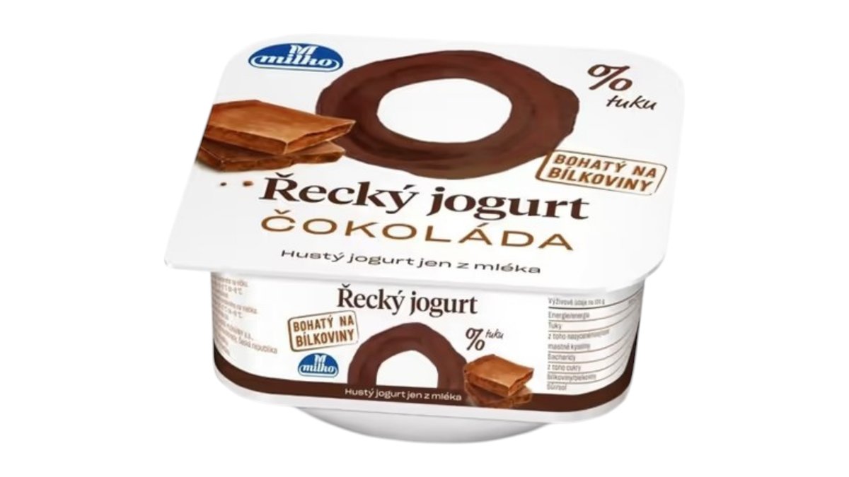 Milko Grécky jogurt 0% čokoláda, 140 g