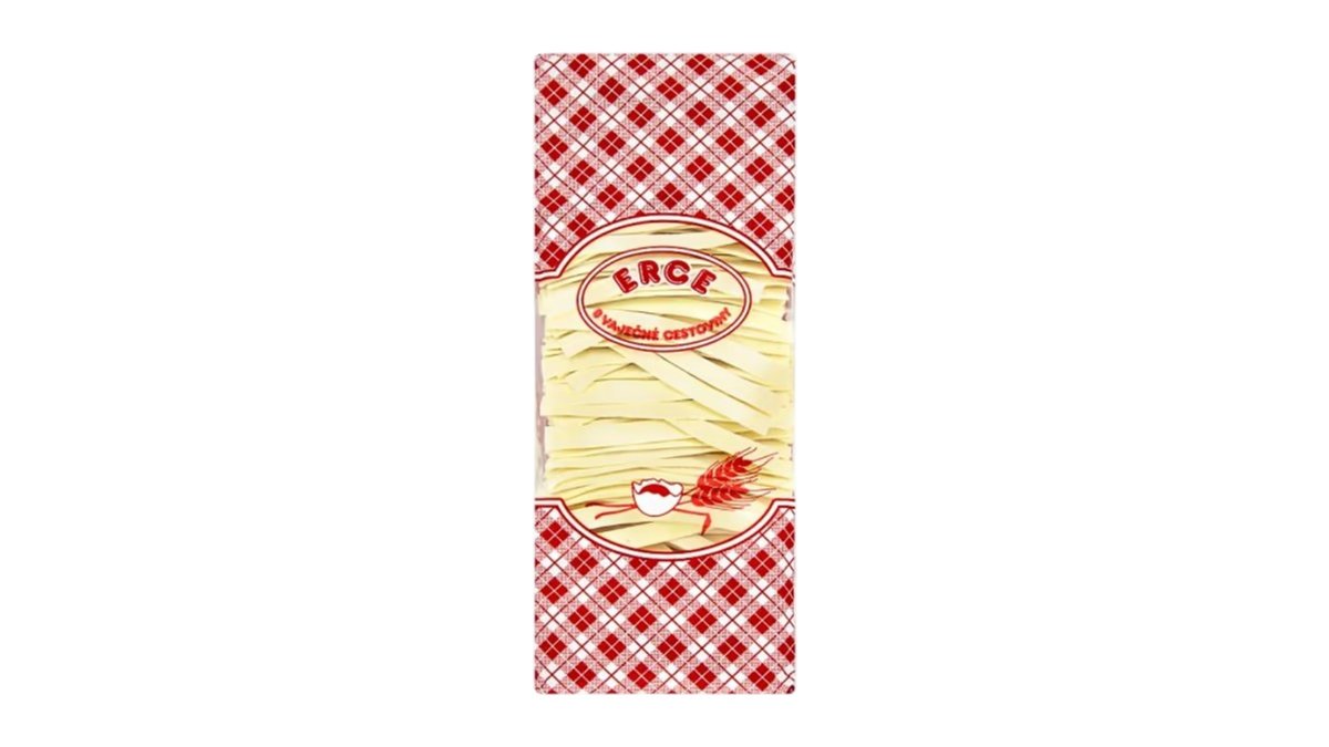 Erce 8 Vaječné široké rezance, 250 g