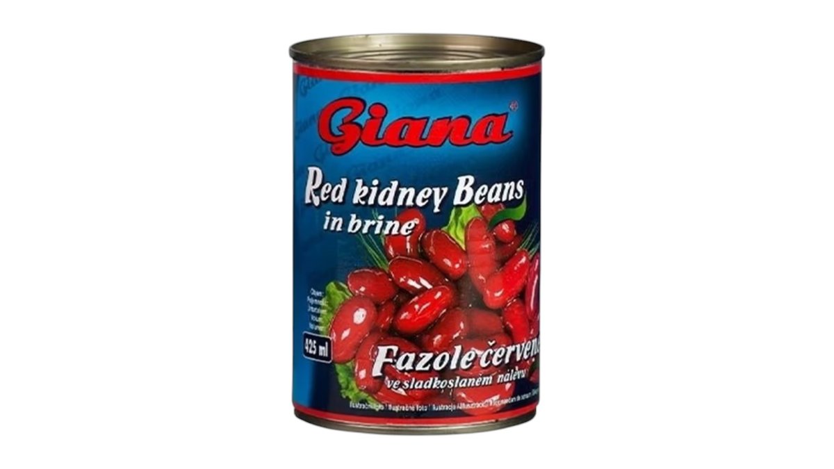 Giana Fazuľa červená v náleve, 400 g