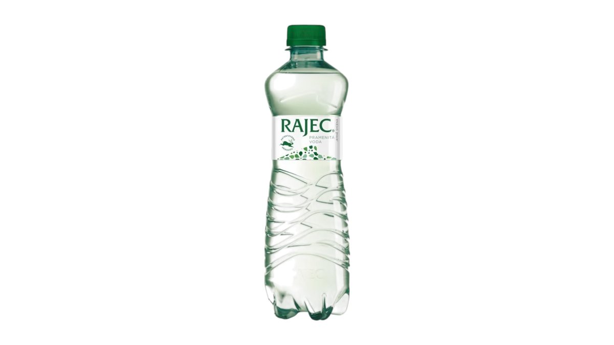Rajec Pramenitá voda jemne sýtená, 750 ml