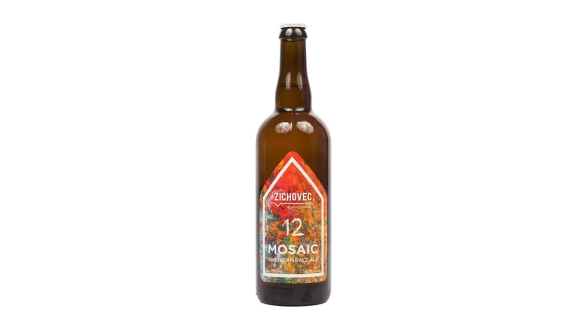 Zichovec Mosaic ALE 12°, pivo, 0,75 l