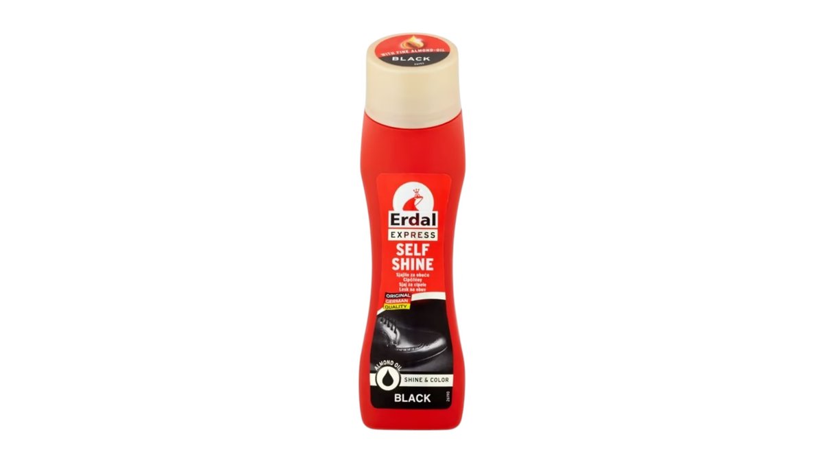 Erdal Krém na obuv, čierny, 65 ml