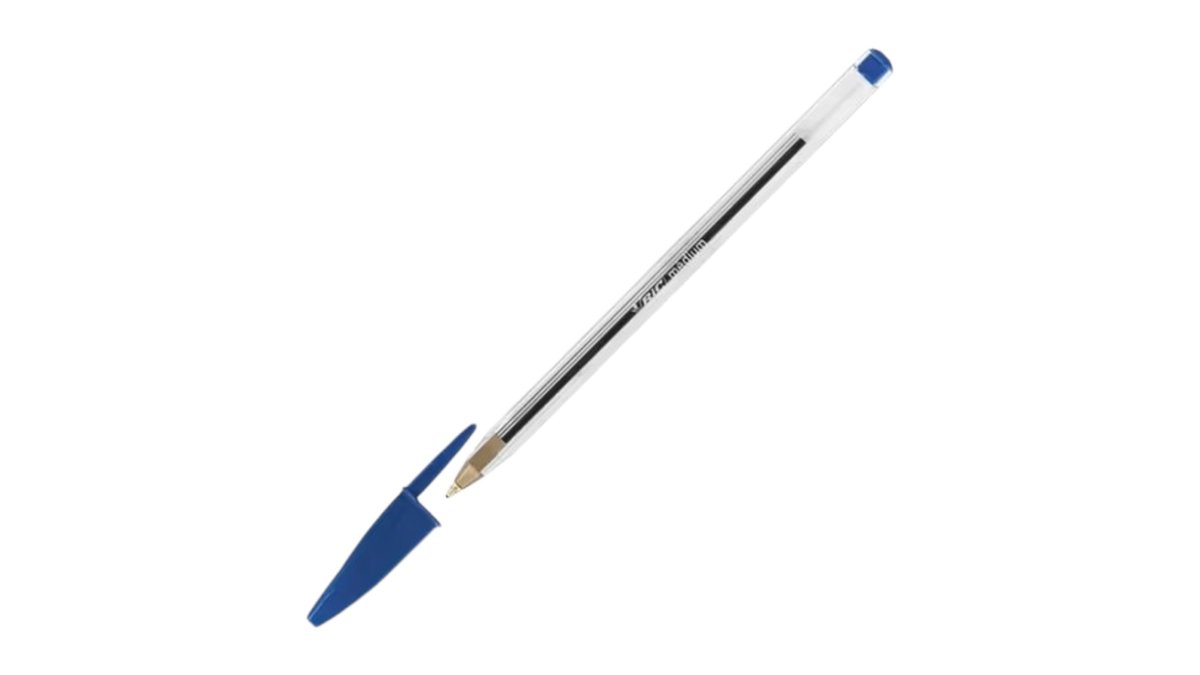 BIC Cristal, Guľôčkové pero, neklikacie, 1 mm, modré, 1 ks