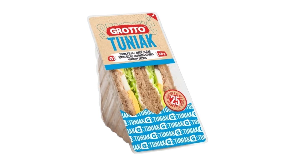 Grotto sendvič Tuniak, 195 g