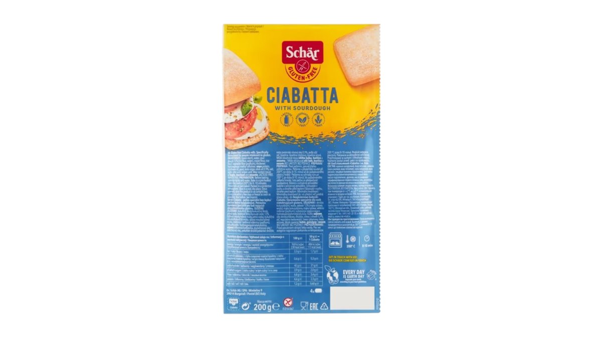 Schär Ciabatta, 200 g
