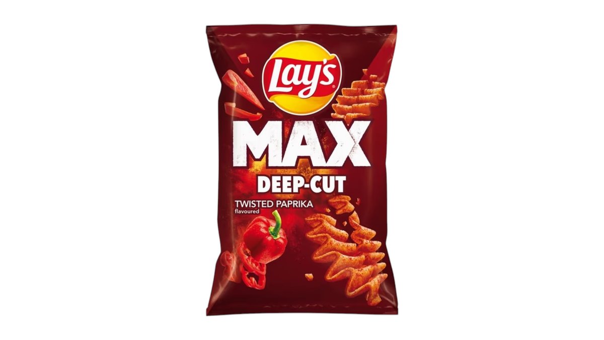 Lay´s Maxx Chipsy, paprikové, 120 g
