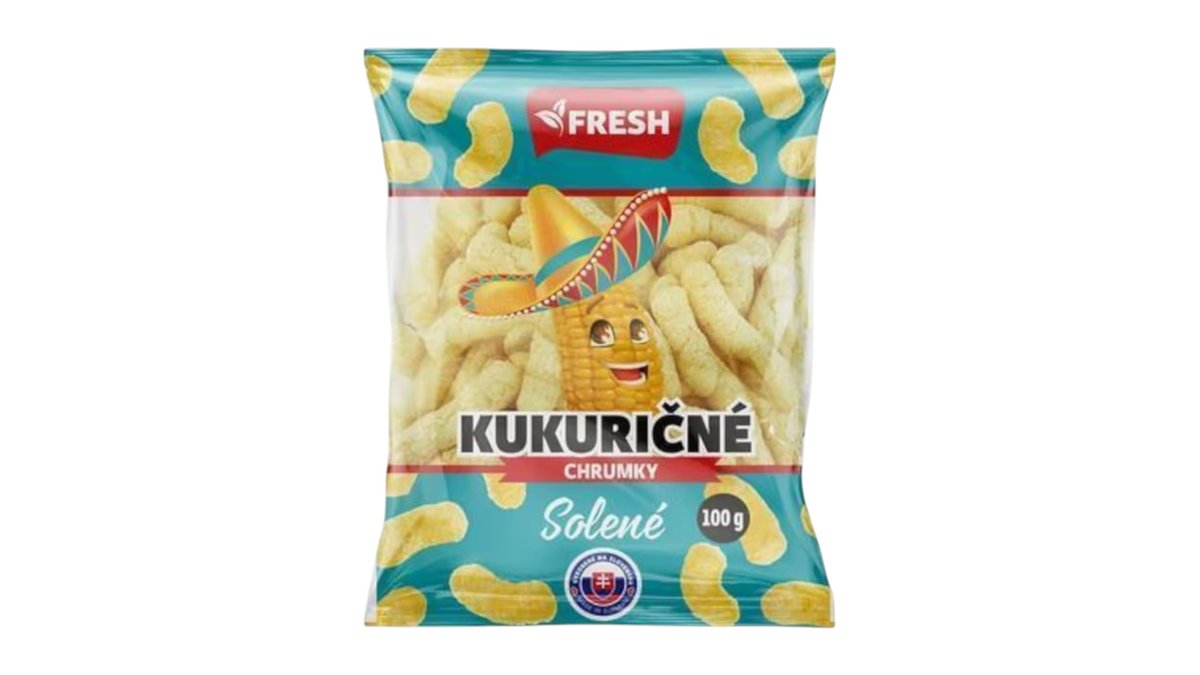 Fresh Chrumky kukuričné solené, 100 g