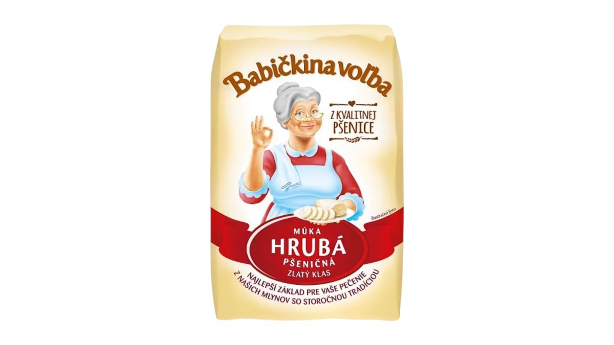 Babičkina voľba Múka hrubá, 1 kg