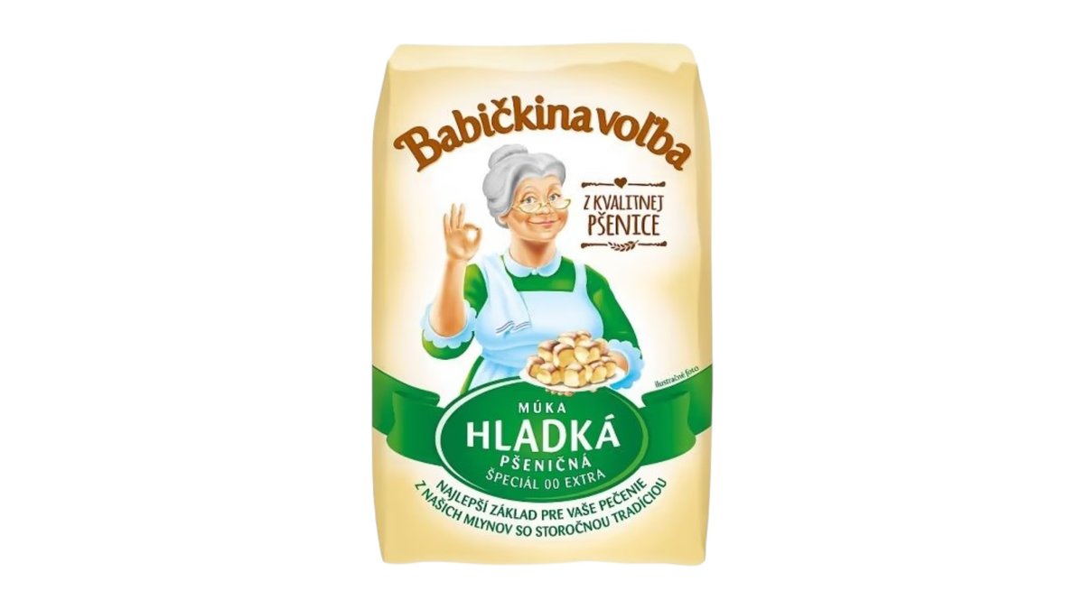 Babičkina voľba Múka hladká, 1 kg