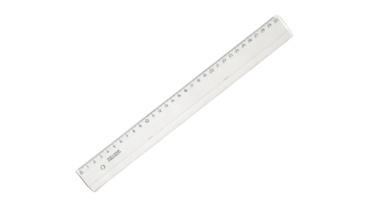 Koh-i-noor Pravítko 30 cm transparentné, 1 ks