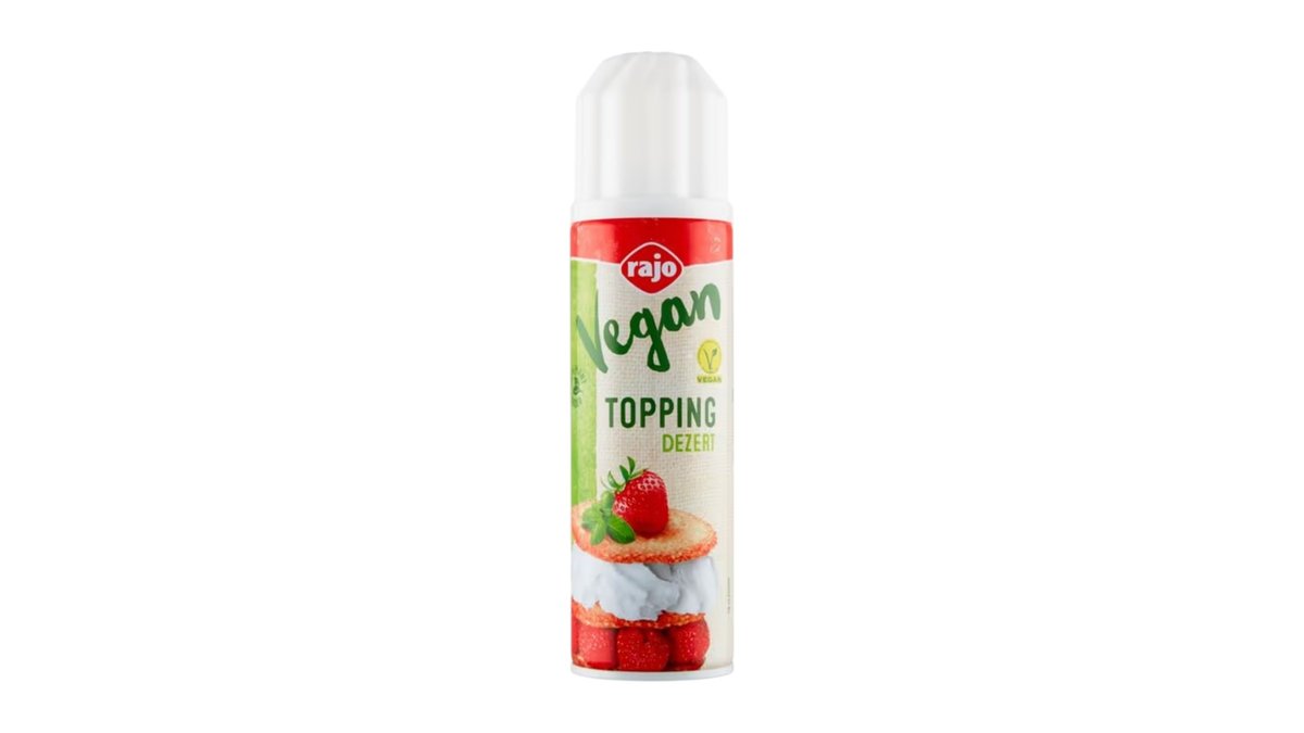 Rajo Vegan sprejová šlahačka 15%, 200 ml