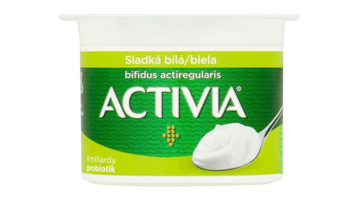 ** Activia jogurt biely sladený, 120 g