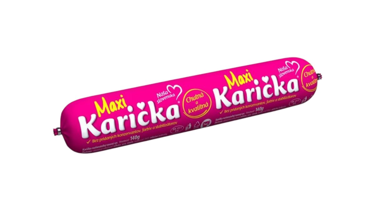 Karička Maxi tavený syr, 140 g