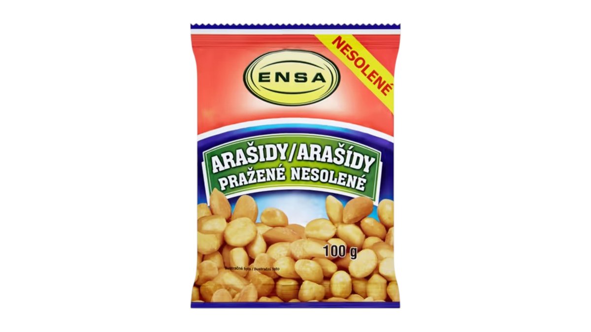 Dr. Ensa Arašidy pražené nesolené, 100 g