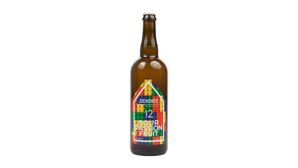 Zichovec Sour passion fruit 12°, kettle souring pivo, 0,75 l