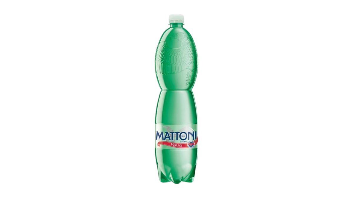 Mattoni Prírodná minerálna voda sýtená, 1,5 l