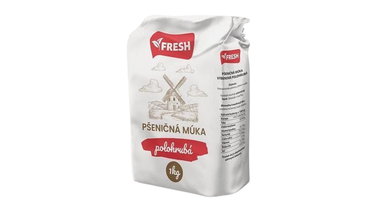 Fresh Múka polohrubá výberová, 1 kg