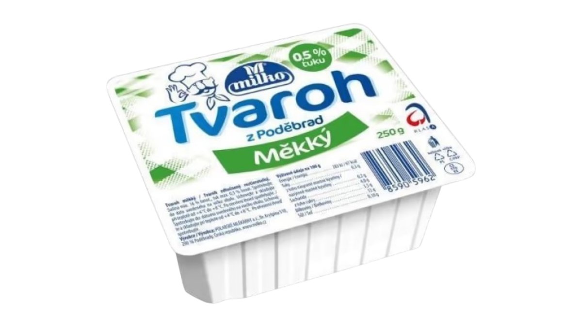Milko Tvaroh mäkký odtučnený, 250 g