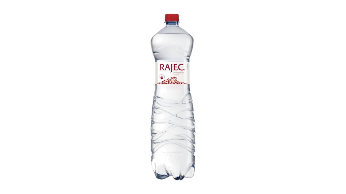 Rajec Pramenitá voda sýtená, 1,5 l