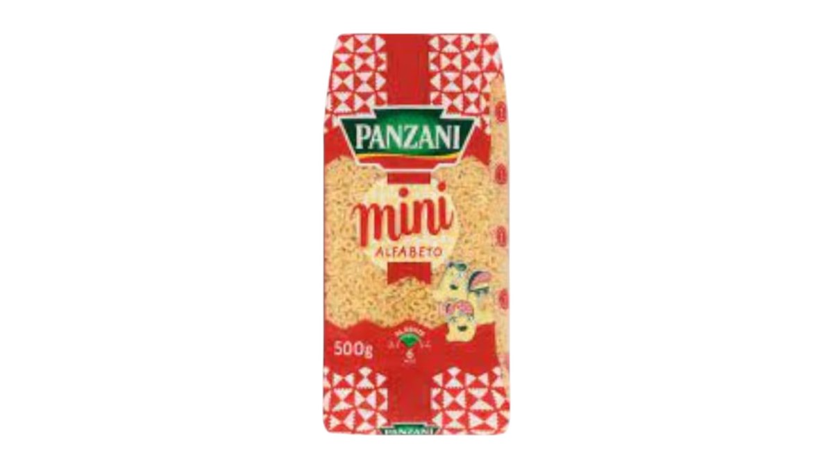 Panzani Písmenká, 500 g