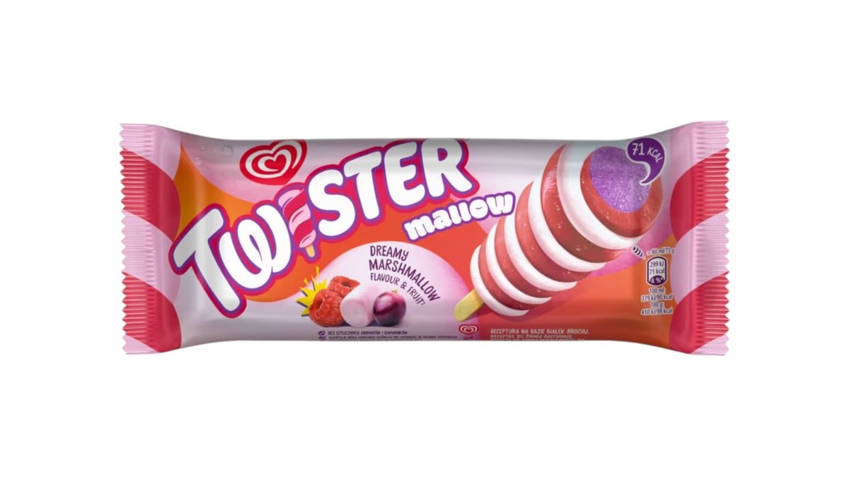 Algida Twister Mallow, 80 ml