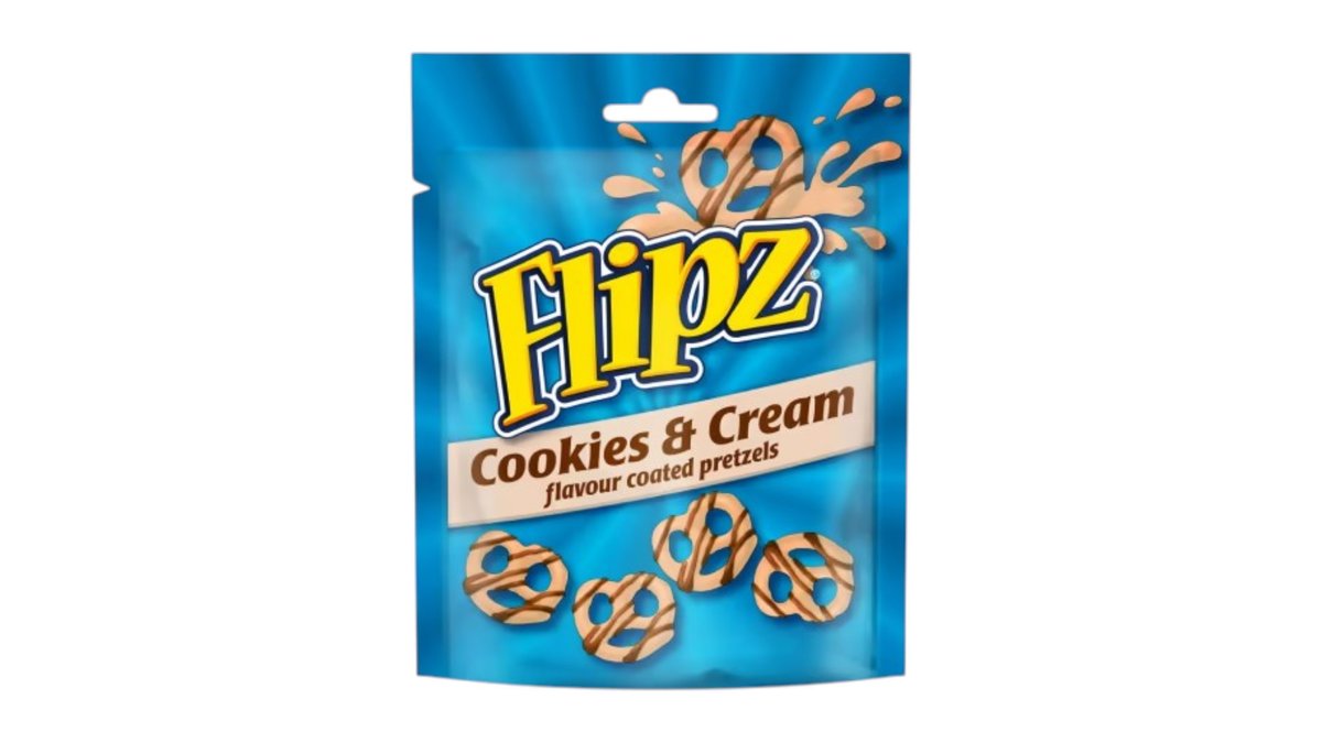 Flipz praclíky Cookies and cream, 90 g
