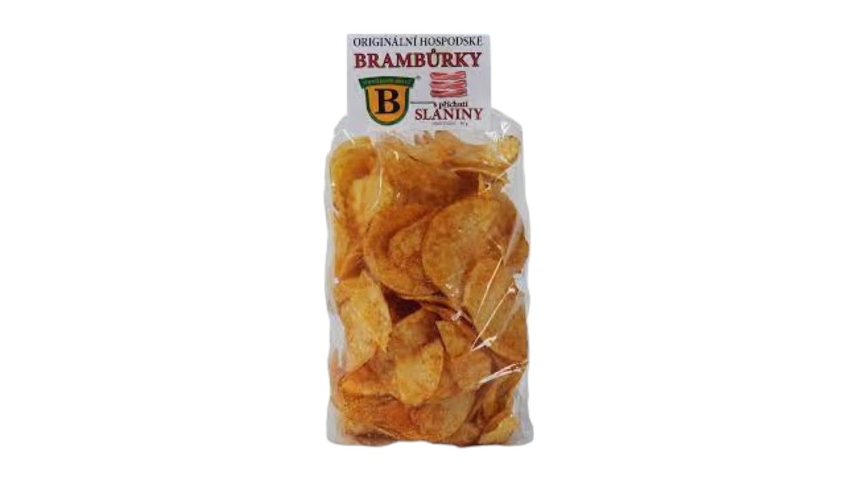 Originálne Krčmárske zemiačiky slaninové, chipsy, 80 g