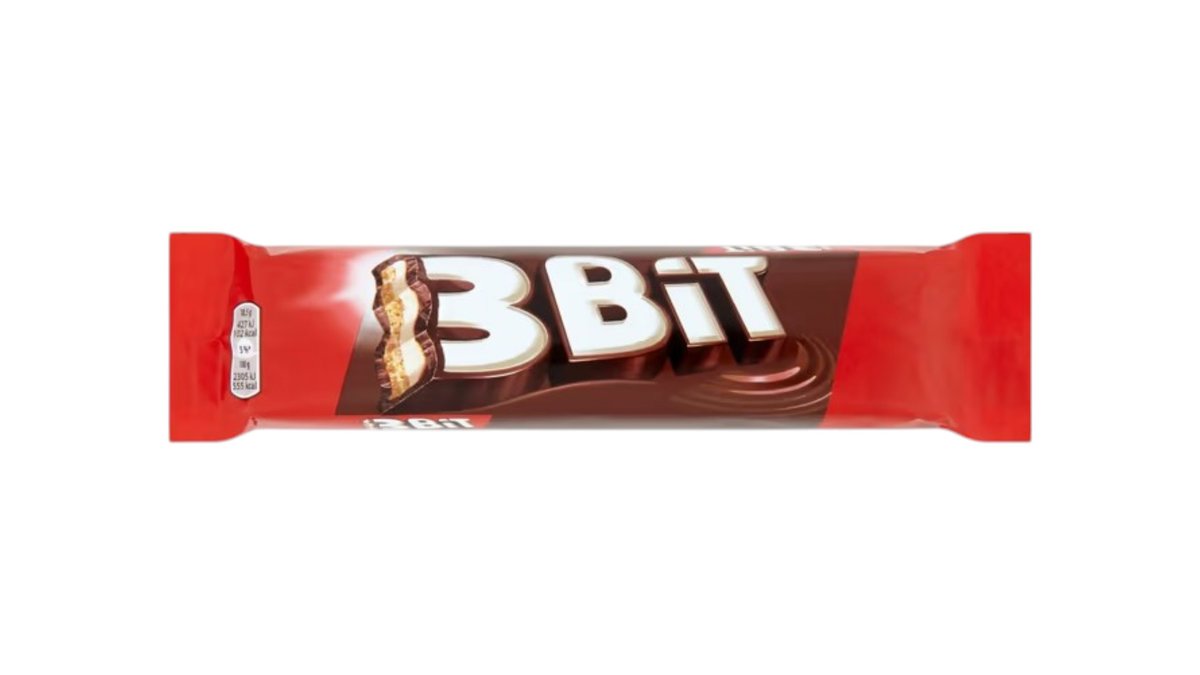 3Bit, tyčinka so sušienkou v mliečnej čokoláde, 46 g