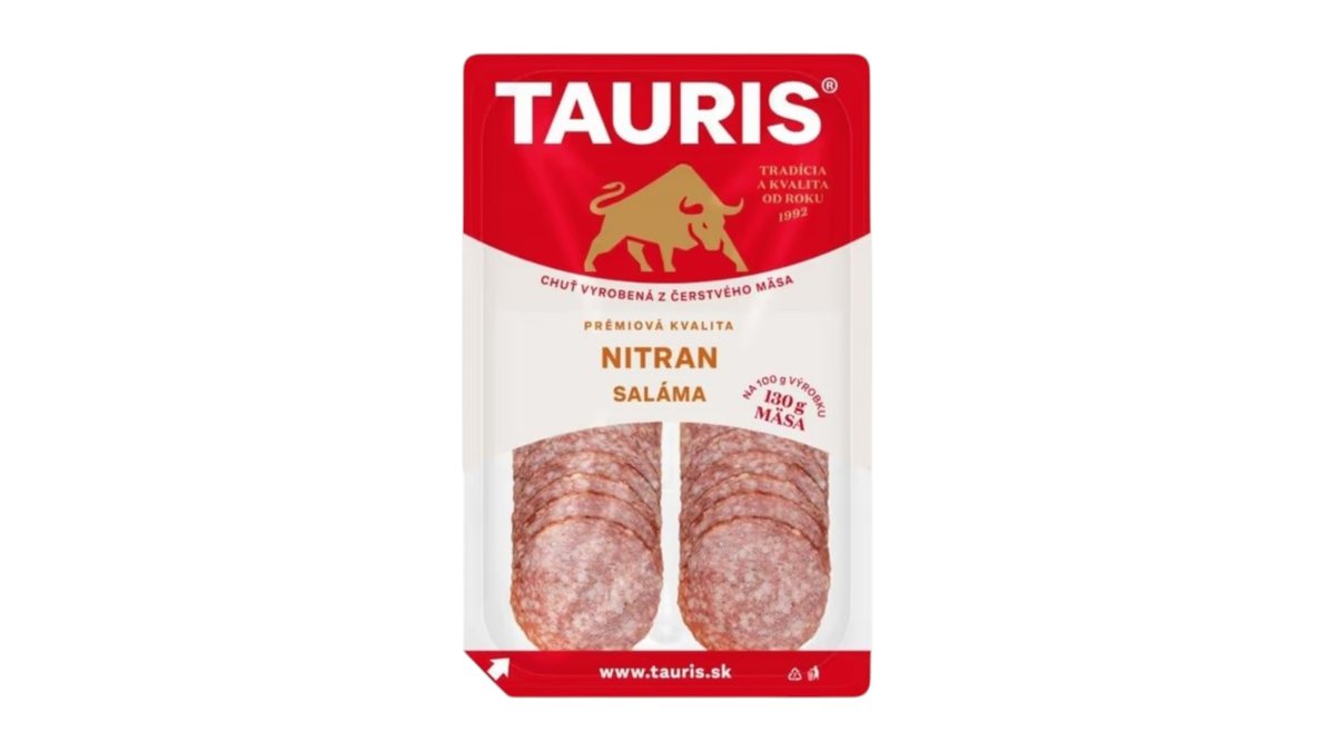 Tauris saláma Nitran, 75 g