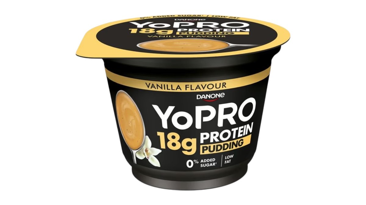 ** YoPro Protein puding s vanilkovou príchuťou, 180 g