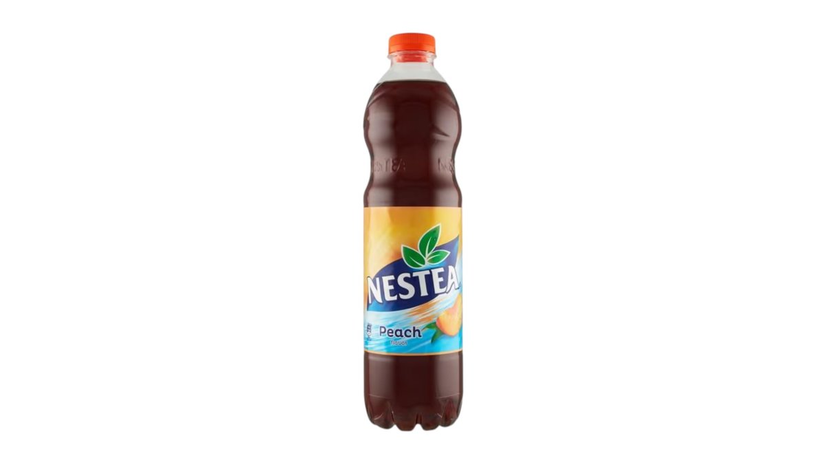 Nestea čierny ľadový čaj s príchuťou broskyne, 1,5 l