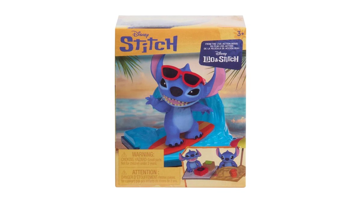 Stitch boks m. samlefigur, Disney