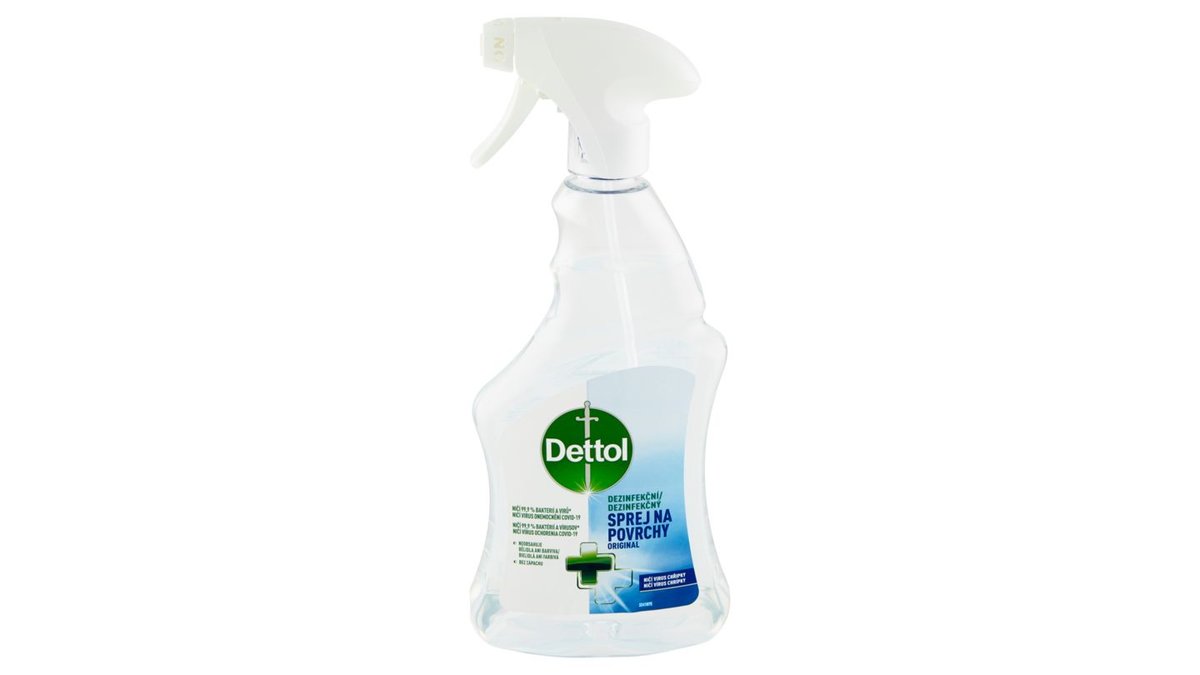 Dettol Original dezinfekčný sprej na povrchy 500 ml | 101 Drogéria BKC ...