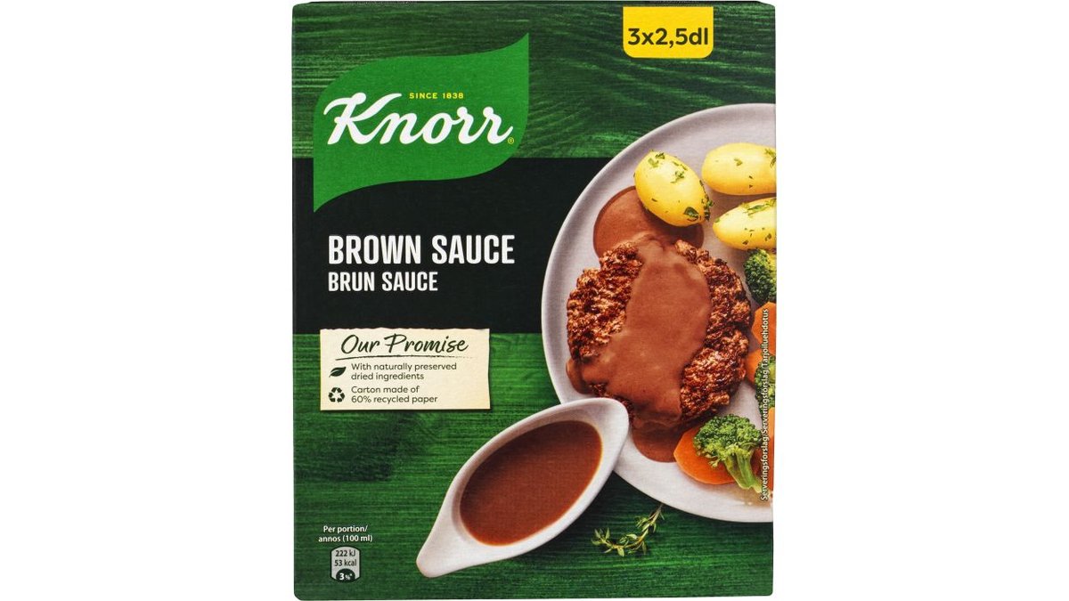 Brun sauce, Knorr